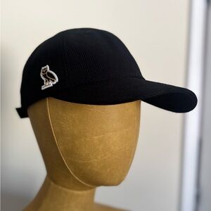 October’s Very Own (OVO) Black Adjustable Cap with Embroidered Logo